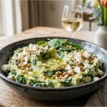 spinaziestamppot met feta