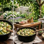 zomerstamppot met courgette