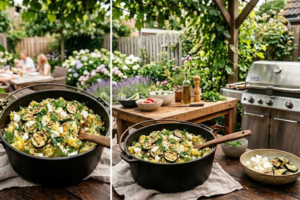 zomerstamppot met courgette